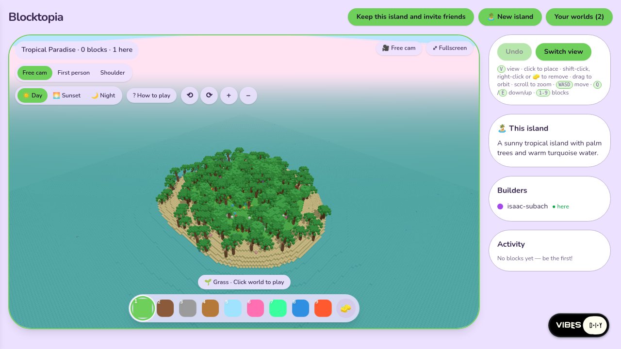 Screenshot of Blocktopia